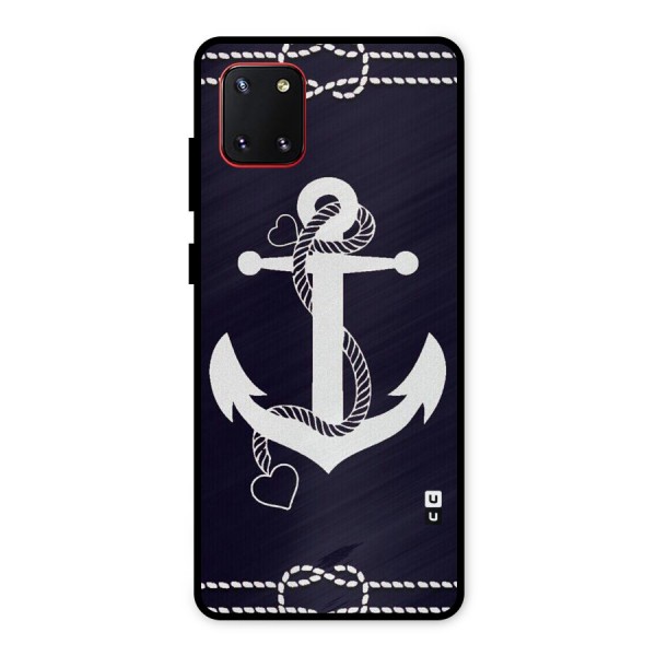 Sail Anchor Metal Back Case for Galaxy Note 10 Lite