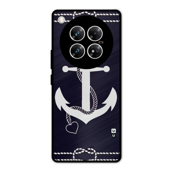 Sail Anchor Metal Back Case for Infinix Zero 40 5G