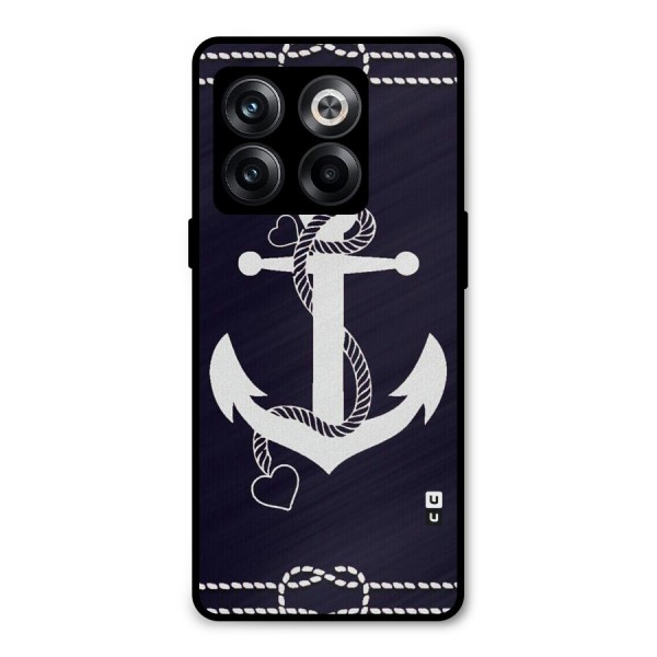 Sail Anchor Metal Back Case for OnePlus 10T