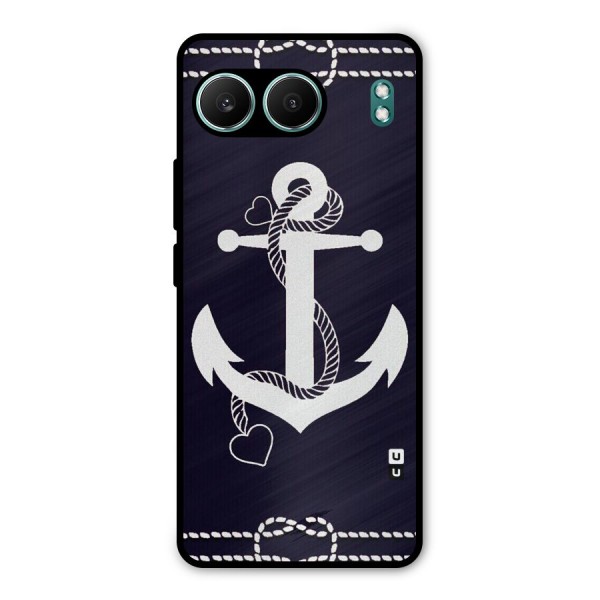 Sail Anchor Metal Back Case for OnePlus Nord 4