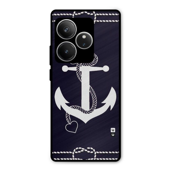 Sail Anchor Metal Back Case for Realme GT 6