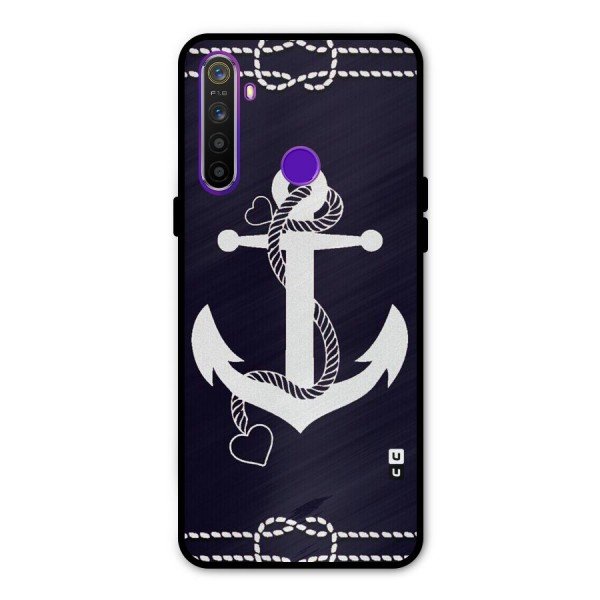 Sail Anchor Metal Back Case for Realme Narzo 10