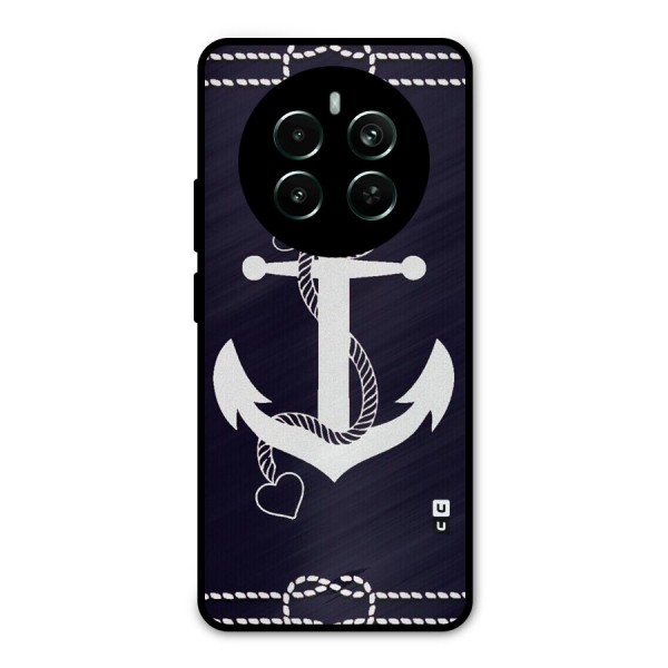 Sail Anchor Metal Back Case for Realme Narzo 70 Pro