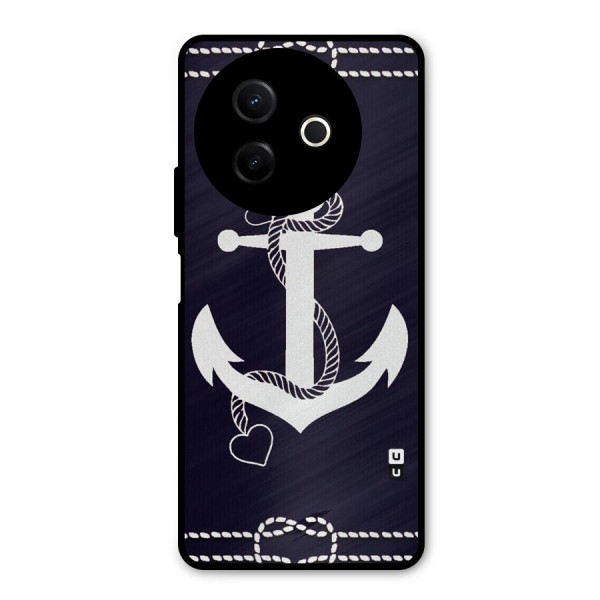 Sail Anchor Metal Back Case for Vivo Y39
