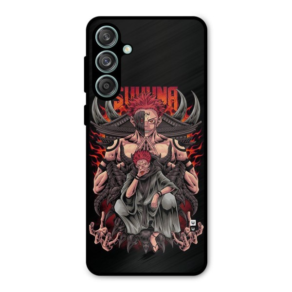 Sakuna King Metal Back Case for Galaxy M55 5G