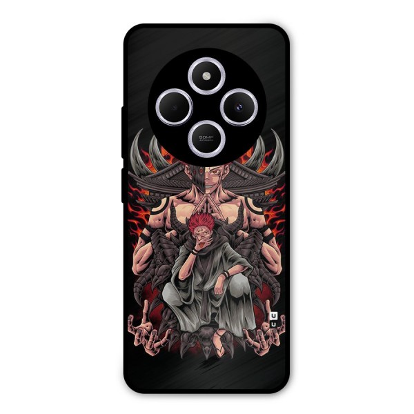 Sakuna King Metal Back Case for Redmi A4
