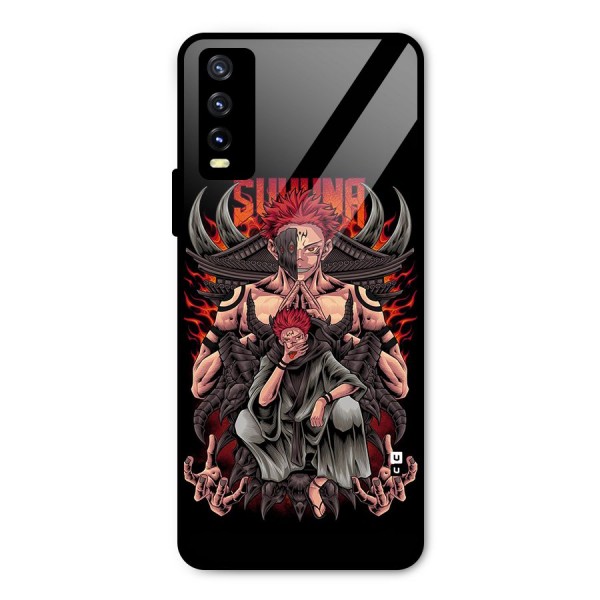 Sakuna King Metal Back Case for Vivo Y20i
