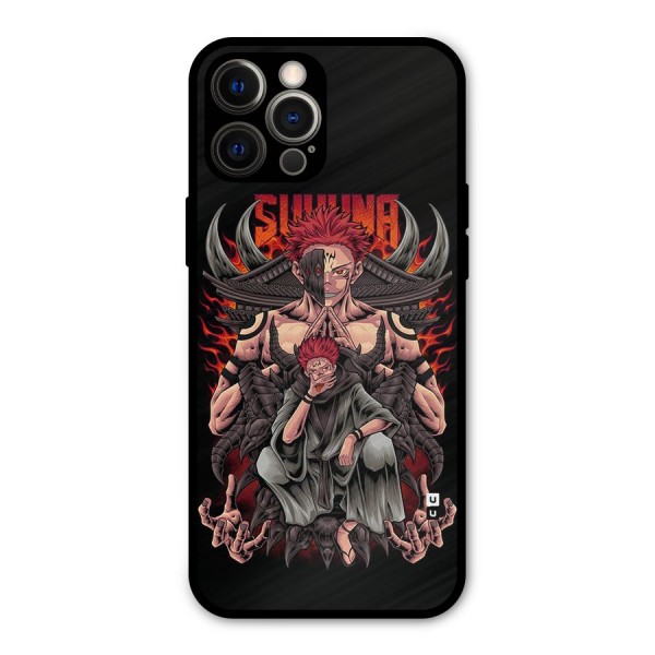 Sakuna King Metal Back Case for iPhone 12 Pro Max
