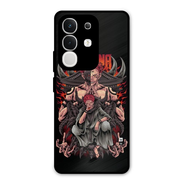 Sakuna King Metal Back Case for iQOO Z10x