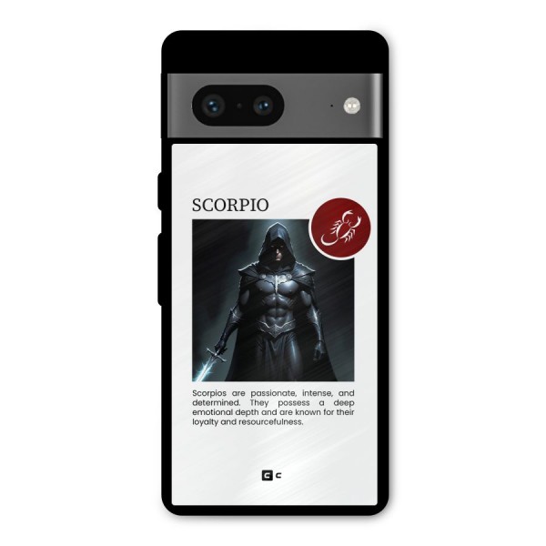 Sane Scorpio Metal Back Case for Google Pixel 7