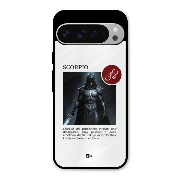 Sane Scorpio Metal Back Case for Google Pixel 9 Pro XL