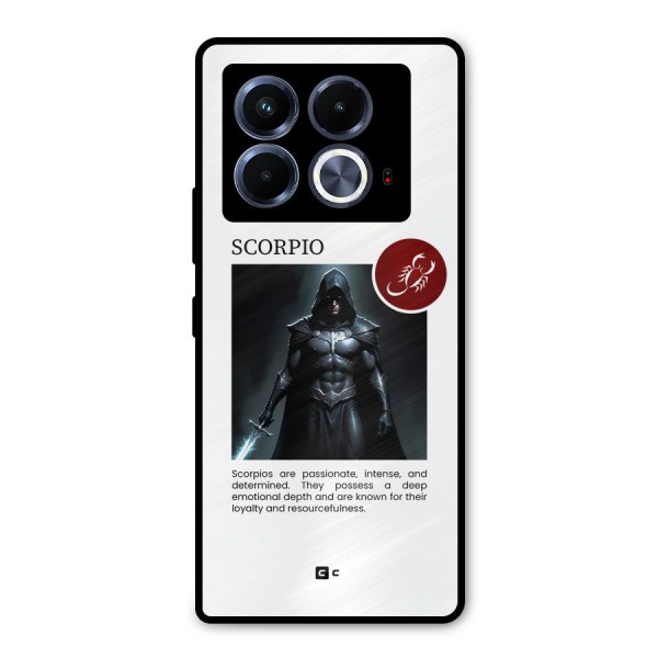 Sane Scorpio Metal Back Case for Infinix Note 40 5G