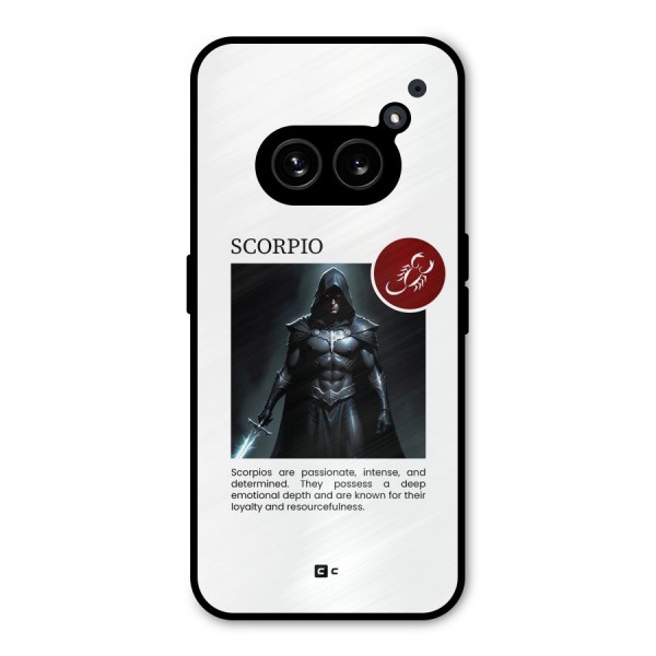 Sane Scorpio Metal Back Case for Nothing Phone 2a Plus