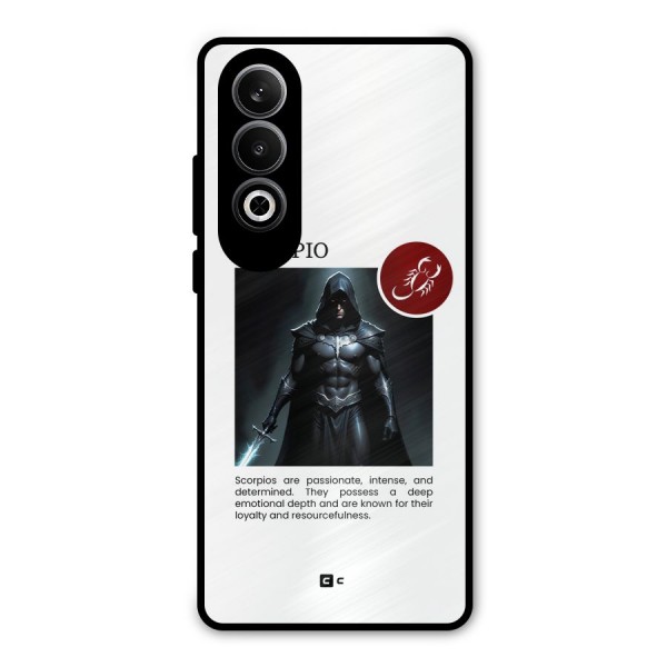 Sane Scorpio Metal Back Case for OnePlus Nord CE4