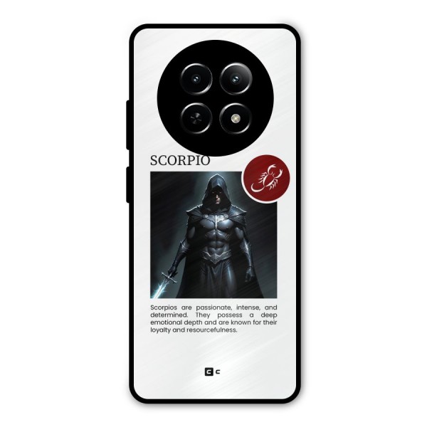 Sane Scorpio Metal Back Case for Realme Narzo 70x 5G