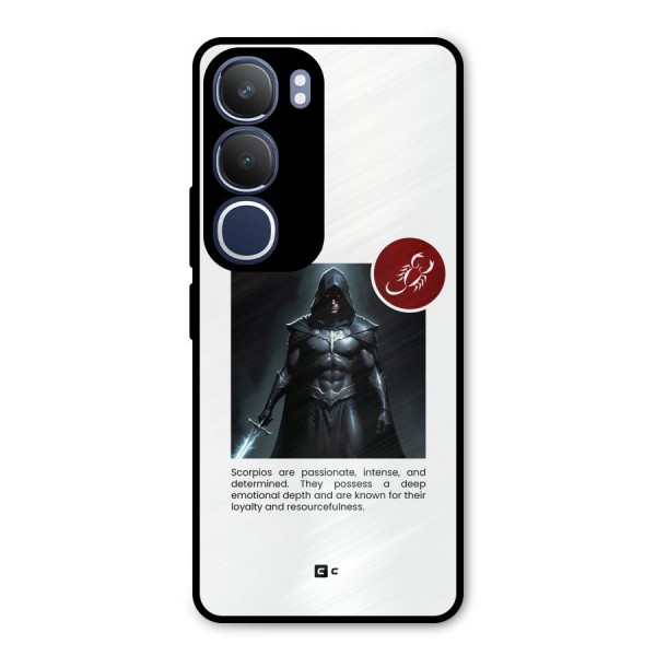 Sane Scorpio Metal Back Case for Vivo Y29