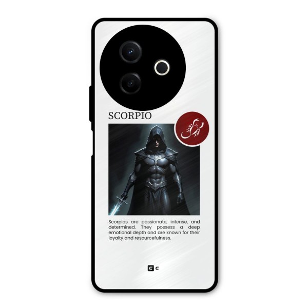 Sane Scorpio Metal Back Case for Vivo Y39