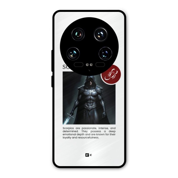 Sane Scorpio Metal Back Case for Xiaomi 14 Ultra