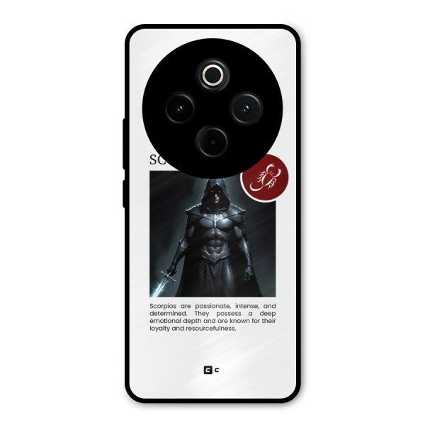 Sane Scorpio Metal Back Case for iQOO Z10