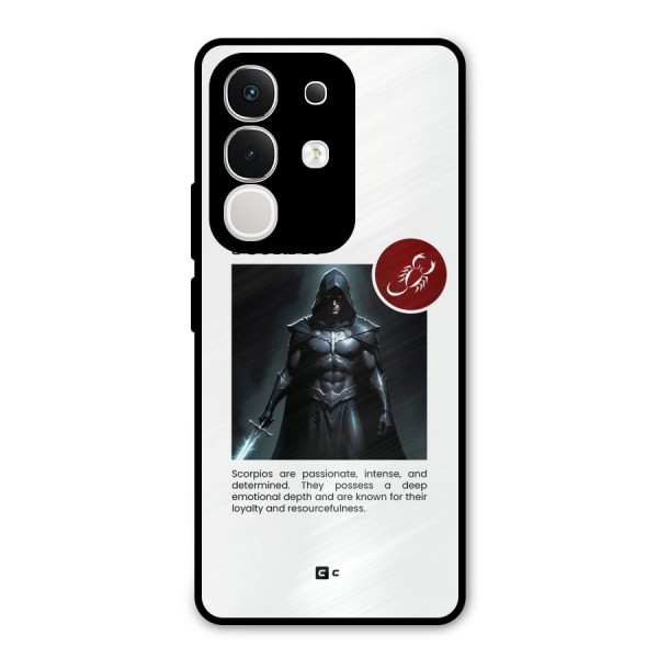Sane Scorpio Metal Back Case for iQOO Z10x