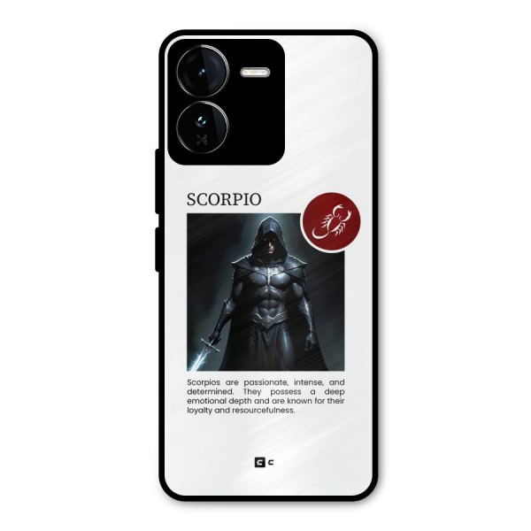 Sane Scorpio Metal Back Case for iQOO Z9