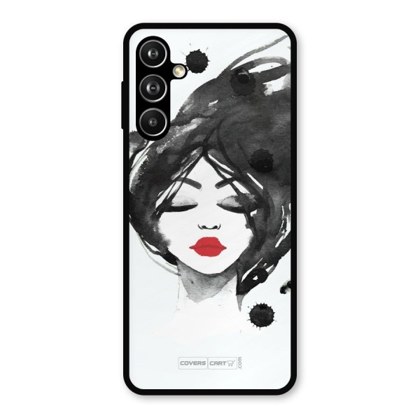 Sassy Girl Metal Back Case for Galaxy F54