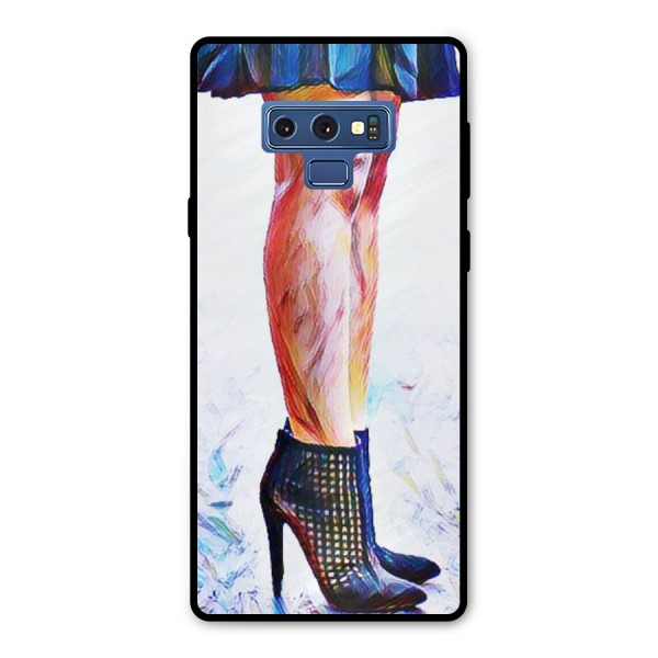 Sassy Heels Metal Back Case for Galaxy Note 9
