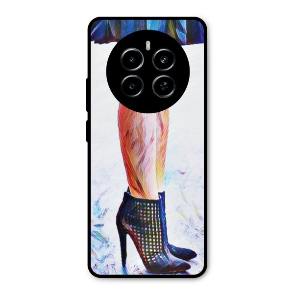Sassy Heels Metal Back Case for Realme P1