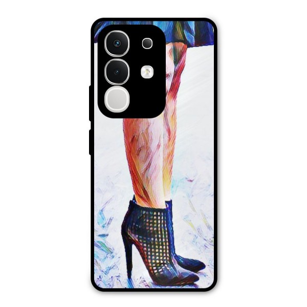 Sassy Heels Metal Back Case for iQOO Z10x