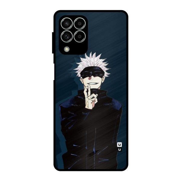 Satoru Gojo Metal Back Case for Galaxy M33