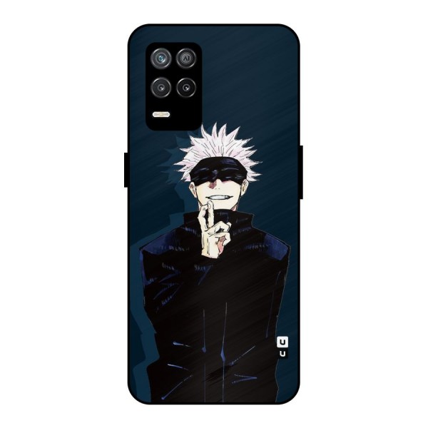 Satoru Gojo Metal Back Case for Realme 8s 5G