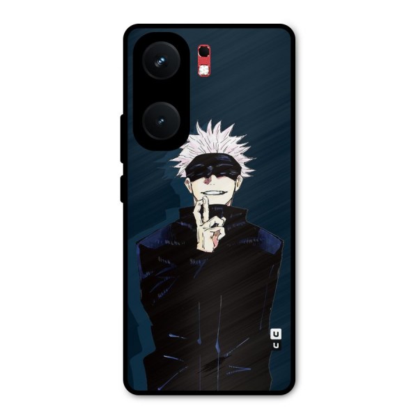 Satoru Gojo Metal Back Case for iQOO Neo 9 Pro