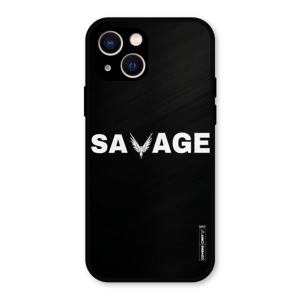 Savage Metal Back Case for iPhone 13