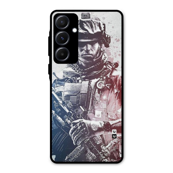 Saviour Metal Back Case for Galaxy A55