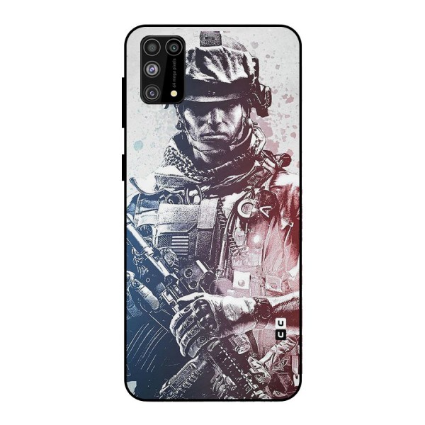 Saviour Metal Back Case for Galaxy F41