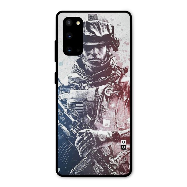 Saviour Metal Back Case for Galaxy S20