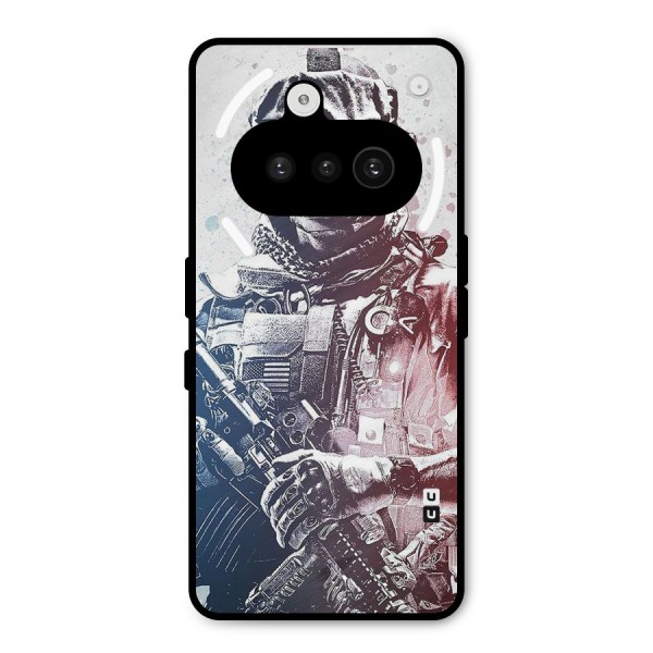 Saviour Metal Back Case for Nothing Phone 3a