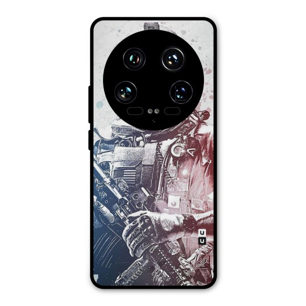 Saviour Metal Back Case for Xiaomi 14 Ultra