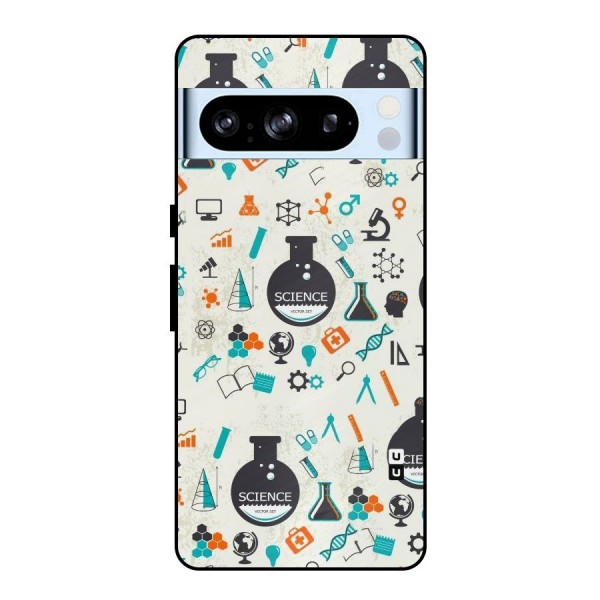 Science Side Metal Back Case for Google Pixel 8 Pro