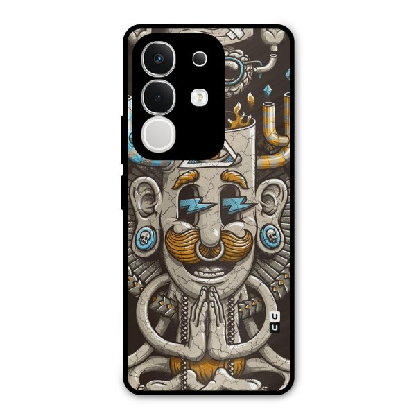 Sculpture Design Metal Back Case for iQOO Z10x