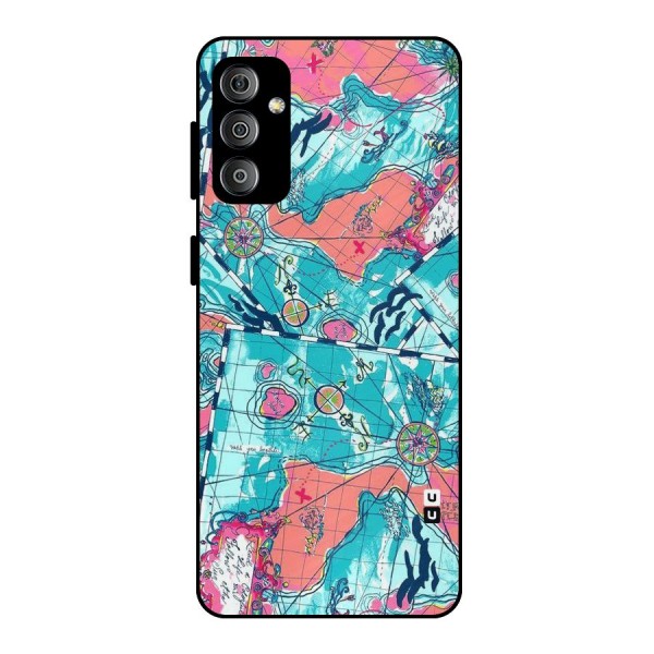 Sea Adventure Metal Back Case for Galaxy F23