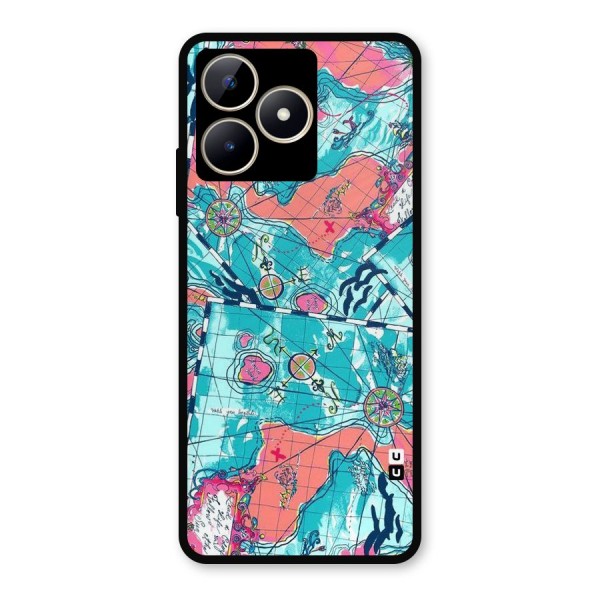 Sea Adventure Metal Back Case for Realme C53