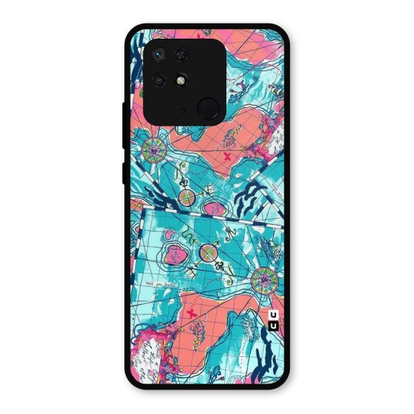 Sea Adventure Metal Back Case for Redmi 10 Power