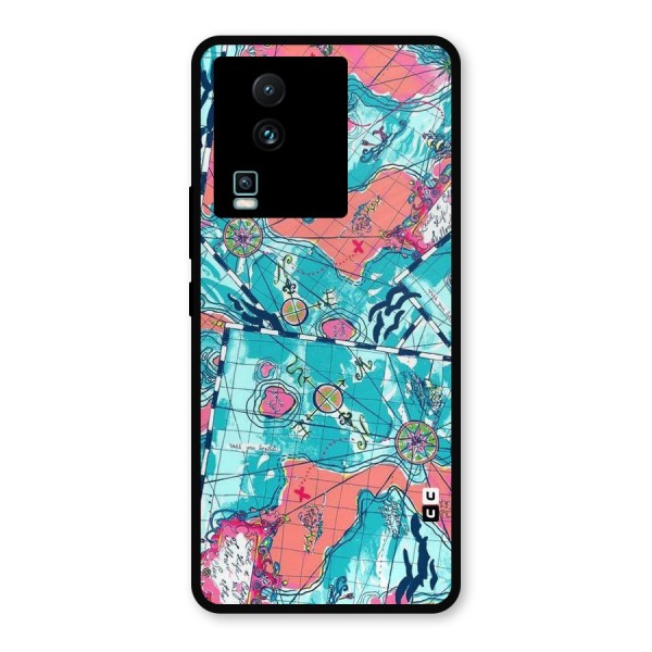 Sea Adventure Metal Back Case for iQOO Neo 7 Pro