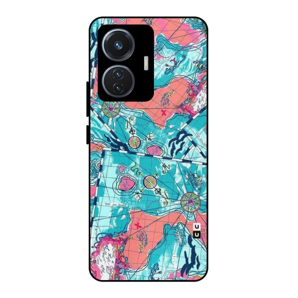 Sea Adventure Metal Back Case for iQOO Z6 44W