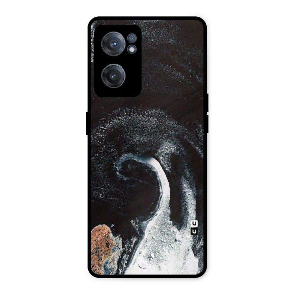Sea Ice Space Art Metal Back Case for OnePlus Nord CE 2 5G