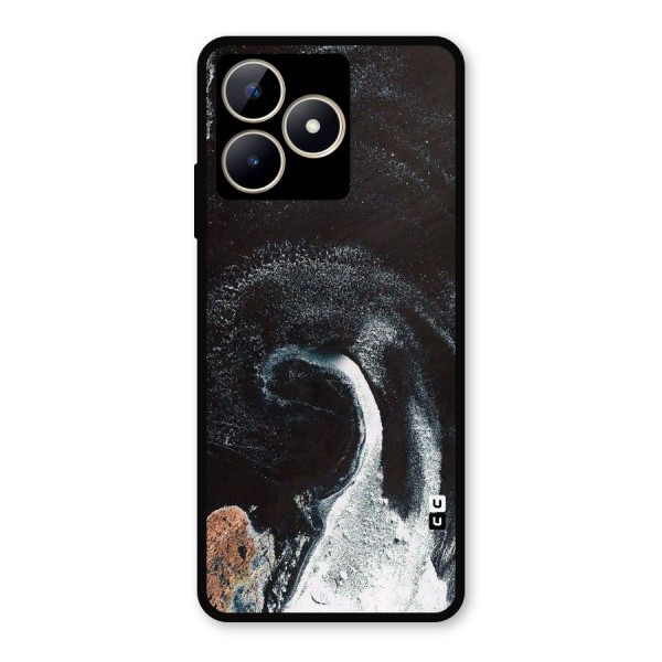 Sea Ice Space Art Metal Back Case for Realme C53