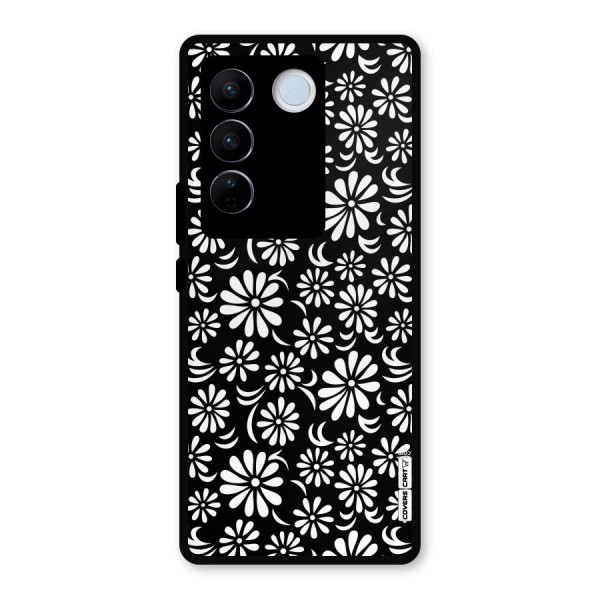 Sea Shell Abstract Art Metal Back Case for Vivo V27 Pro