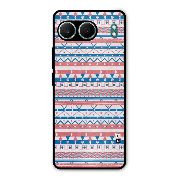 Seamless Ethnic Pattern Metal Back Case for OnePlus Nord 4
