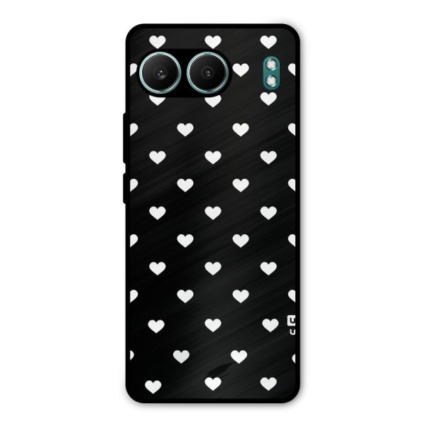 Seamless Hearts Pattern Metal Back Case for OnePlus Nord 4